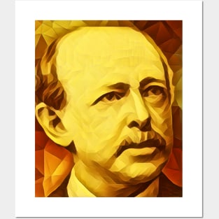 Horatio Alger Golden Portrait | Horatio Alger Artwork 11 Posters and Art